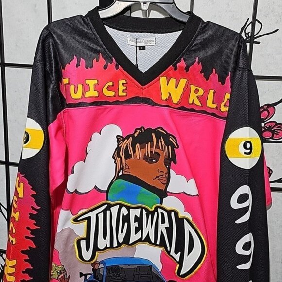 Juice Wrld Hockey Jersey Size Large New Headgear Classics - Picture 2 of 10